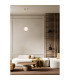 Luminique LED Pendant Lamp Satin Brass Glass-2