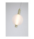 Luminique LED Pendant Lamp Satin Brass Glass-5