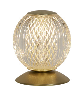 Allure Table Lamp Satin Brass-1