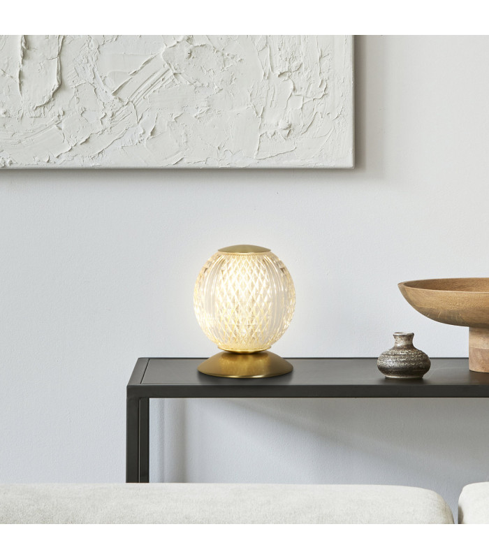 Allure Table Lamp Satin Brass-2