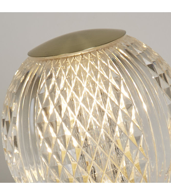 Allure Table Lamp Satin Brass-5