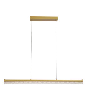 Madeleine LED Bar Pendant Lamp Light Gold-1