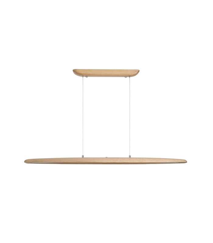 Kenzie LED Bar Pendant Lamp Wood-4