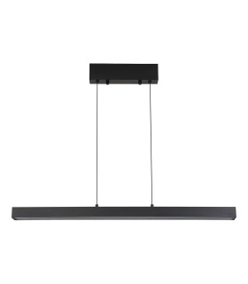 Linear LED Bar Pendant Lamp Black-1