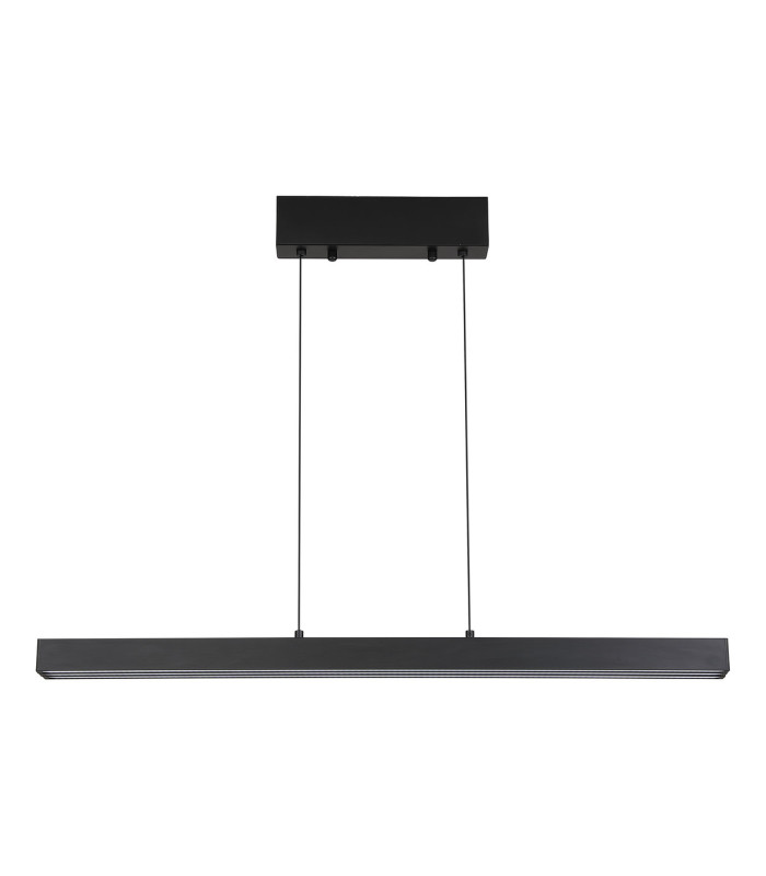 Linear LED Bar Pendant Lamp Black-1