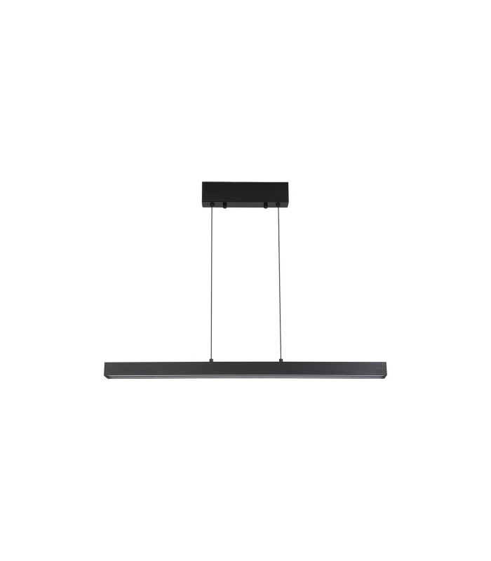 Linear LED Bar Pendant Lamp Black-3