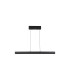 Linear LED Bar Pendant Lamp Black-4
