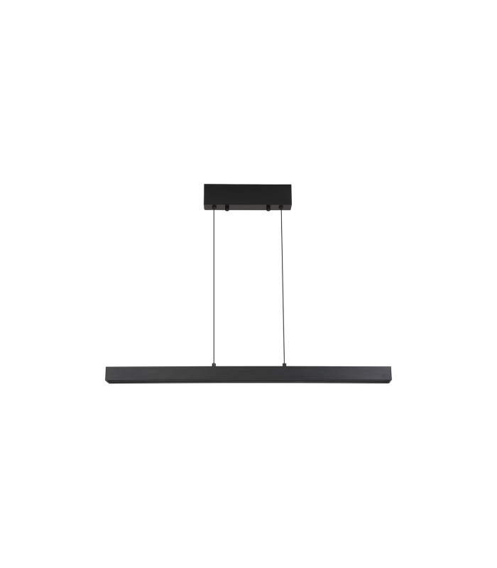 Linear LED Bar Pendant Lamp Black-4