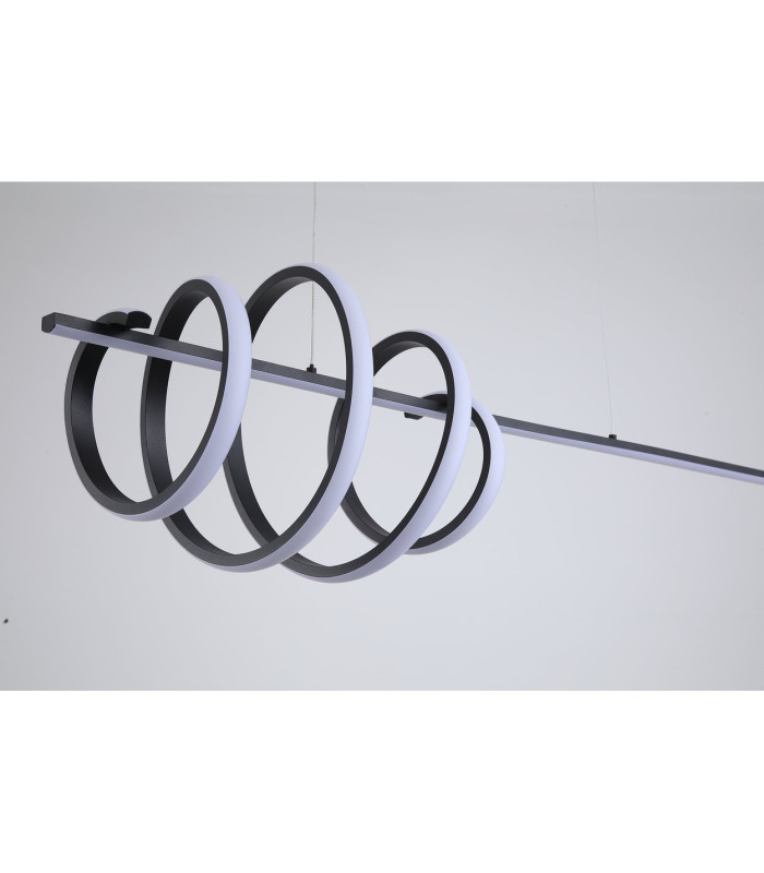 Sword LED Pendant Lamp Black-5