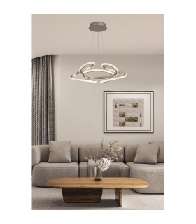 Doodle LED Pendant Lamp Champagne-2