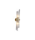 Lara Wall Light Gold & Clear Glass Rods 6x E14-3