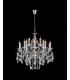Chandelier 15 Light Polished Chrome, Crystal - 2