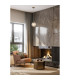 Radiance Dome Pendant Lamp Gold & Champagne Glass x E27-2