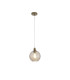 Radiance Dome Pendant Lamp Gold & Champagne Glass x E27-3