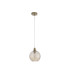 Radiance Dome Pendant Lamp Gold & Champagne Glass x E27-4
