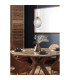 Whirl Pendant Lamp Satin Brass Clear Glass 1x E14-2