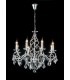 Ceiling Pendant Chandelier 8 Light Polished Chrome, Crystal - 2