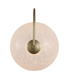 Confetti LED Wall Light Gold & Confetti Glass-1
