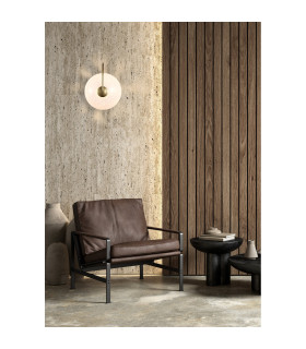 Confetti LED Wall Light Gold & Confetti Glass-2
