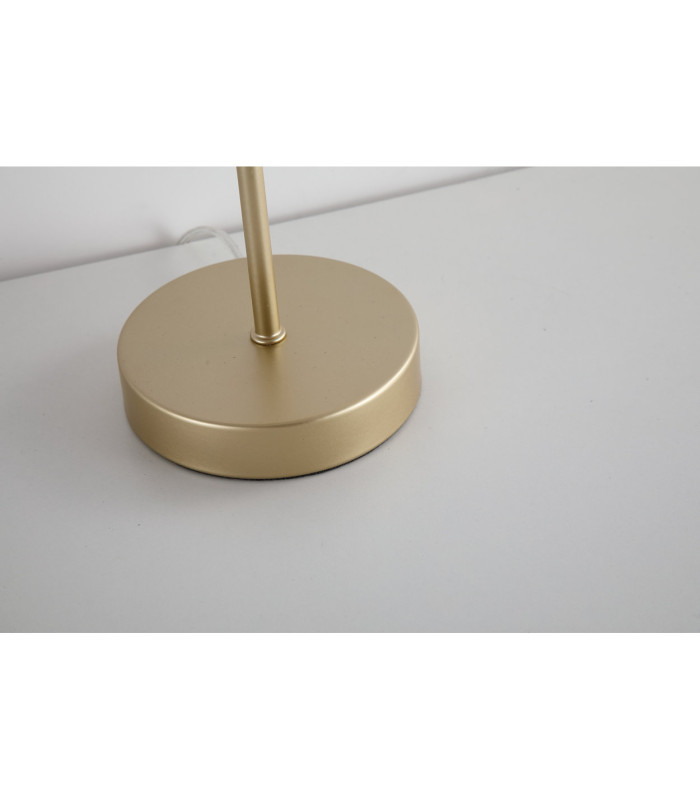 Swizzle Table Lamp Gold Champagne Rods 1x E14-5