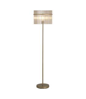 Swizzle Floor Lamp Gold Champagne Rods 1x E27-1