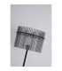 Swizzle Floor Lamp Matt Black Smoked Rods 3x E27-5