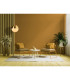 Endor Pendant Lamp Satin Brass Opal Glass 20x-2