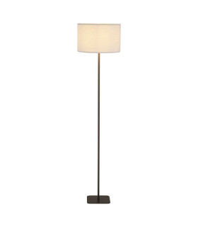 Chelsea Floor Lamp Plush Shade 1x E27-1