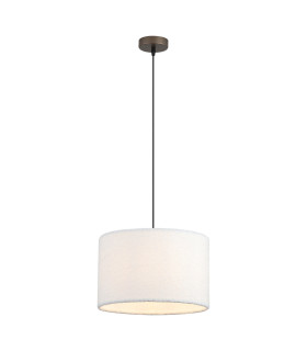 Chelsea Pendant Lamp Plush Shade 1x E27-1