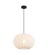 Radiant Pendant Lamp Black Soft Fabric Shade 1x E14-1