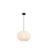 Radiant Pendant Lamp Black Soft Fabric Shade 1x E14-3