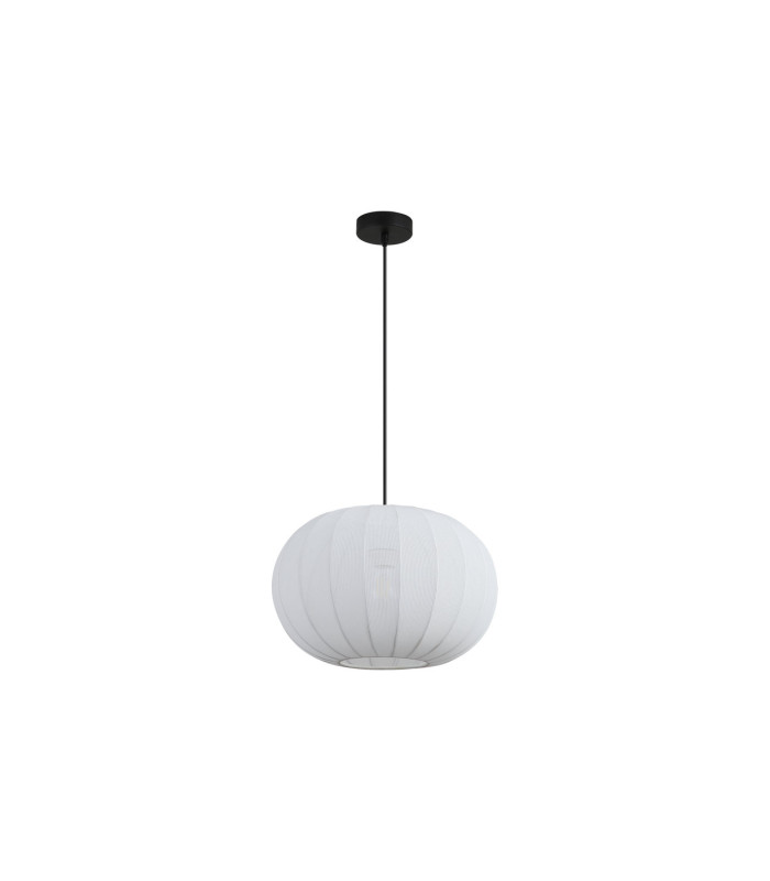 Radiant Pendant Lamp Black Soft Fabric Shade 1x E14-4