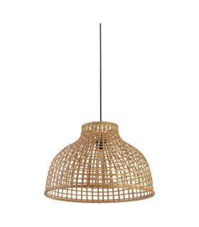 Bali Dome Pendant Lamp Bamboo 1x E27-1