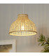 Bali Dome Pendant Lamp Bamboo 1x E27-2