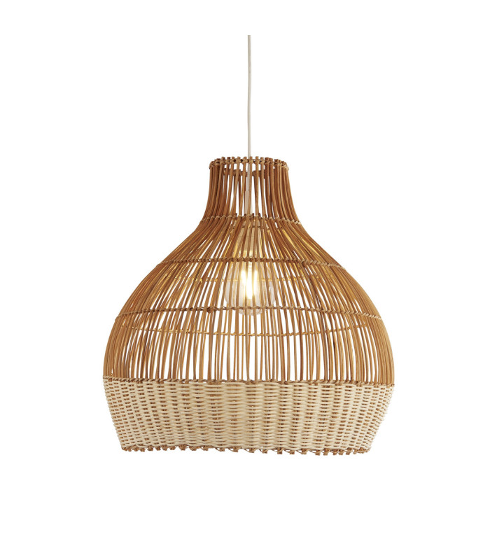 Bali Dome Pendant Lamp Rattan x-3