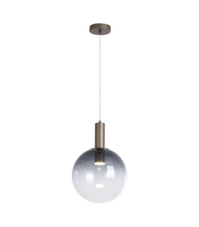 Ombre Pendant Lamp Smoked Ombre Glass 1x E27-1