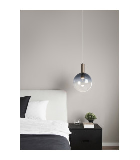 Ombre Pendant Lamp Smoked Ombre Glass 1x E27-2