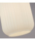 Pearl Pendant Lamp White Frosted Glass White Suspension 1x E27-5