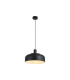 Scotl& Dome Pendant Lamp Convertible To Semi-Flush Ceiling Light Black 1x E27-3