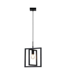Plaza Pendant Lamp Black 2x E14-1