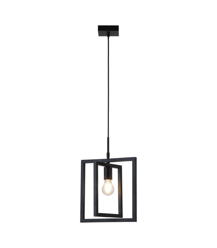Plaza Pendant Lamp Black 2x E14-1