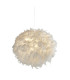 Kate Feather White Non-Elec Shade Shade Only-3