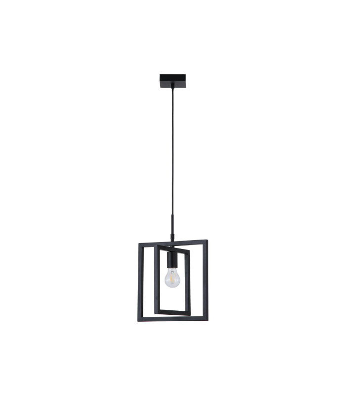 Plaza Pendant Lamp Black 2x E14-4