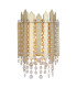 Spear Wall Light Gold Clear Crystal 5x E27-1