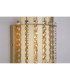 Spear Wall Light Gold Clear Crystal 5x E27-5
