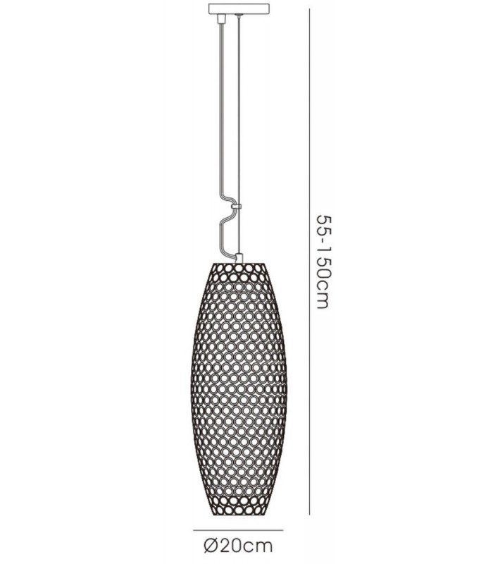 Ceiling Pendant 4 Light Polished Chrome, Crystal - 3