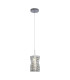 Modena LED Pendant Lamp Chrome & Clear Crystal-1
