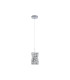 Modena LED Pendant Lamp Chrome & Clear Crystal-4