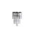 Empire Wall Light Antique Brass Clear Crystal IP44 5x E14-4