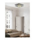 Hanna 4 Light Flush Ceiling Light Ceiling Light Chrome & Clear Crystal 3x GU10-2